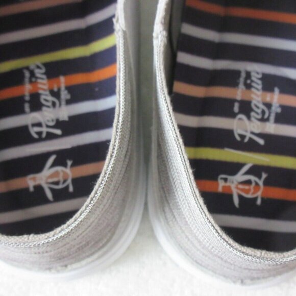 COPY - Original Penguin Mens Neo Collapse Heel Lace Up Casual Sneakers Grey PG0… - Picture 7 of 7